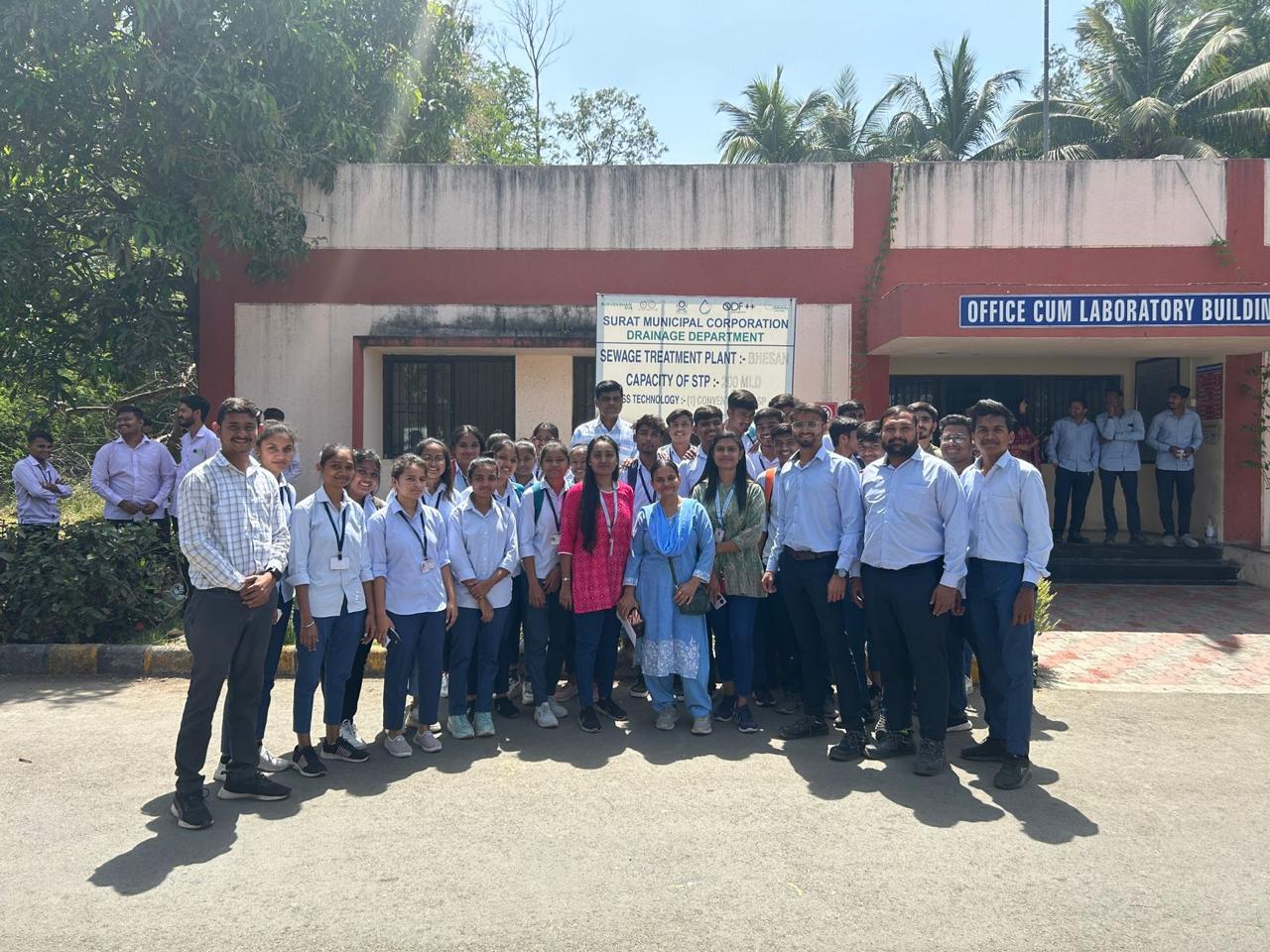 Visit of Sewage Treatment Plant at Bhesan, Surat